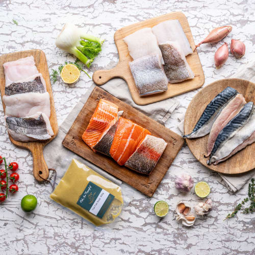 Fish fitness box for home delivery