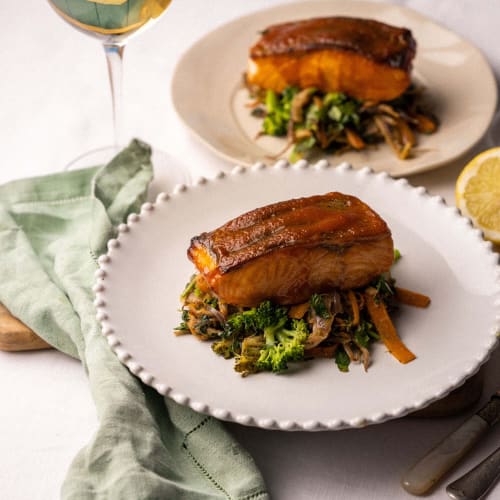 Miso Glazed Salmon