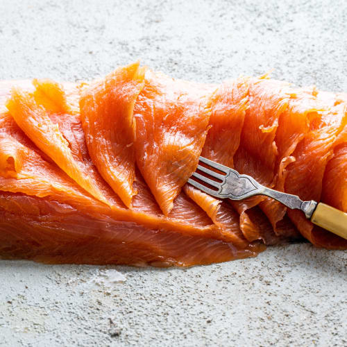 smoked salmon 1kg d cut