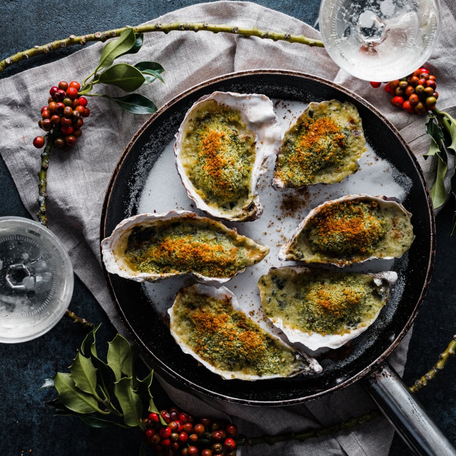 oysters rockefeller