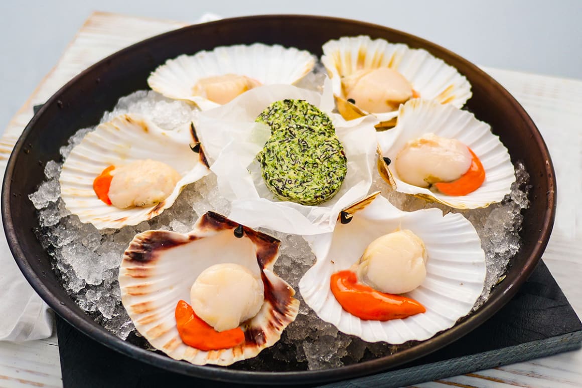 Scallops and Seaweed Butter Kit