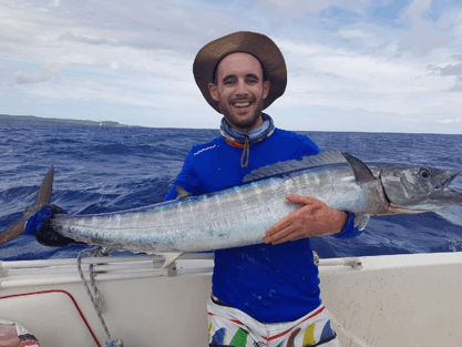 I catch a fish