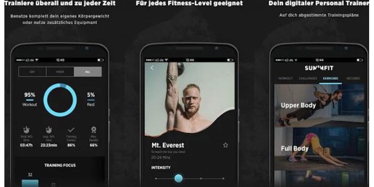 Militär-Fitness mit der App SUMMFIT