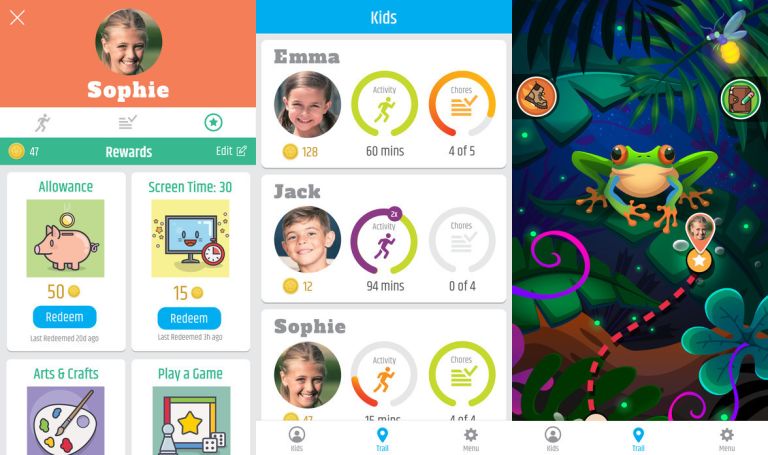 Garmin hat eigens für das Fitness-Armband vivofit jr eine kinderfreundliche App entwickelt