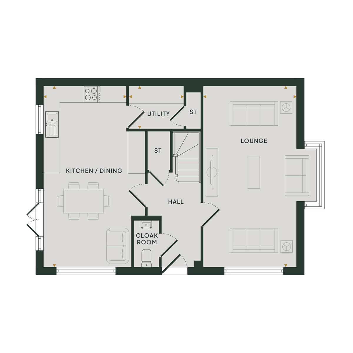 Woolsthorpe ground floor