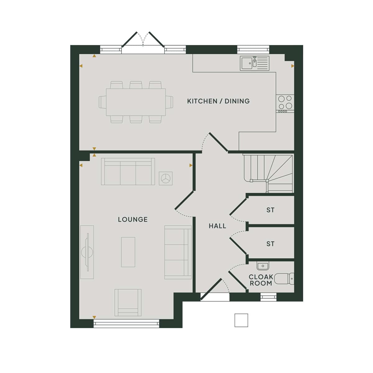 Claydon ground floor