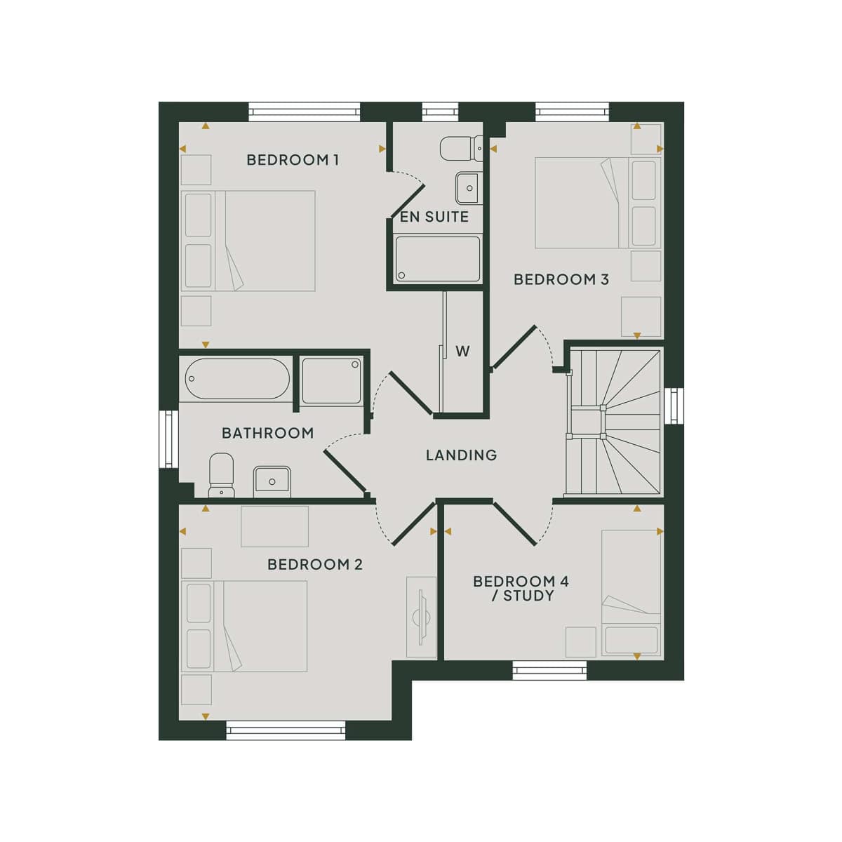Claydon first floor