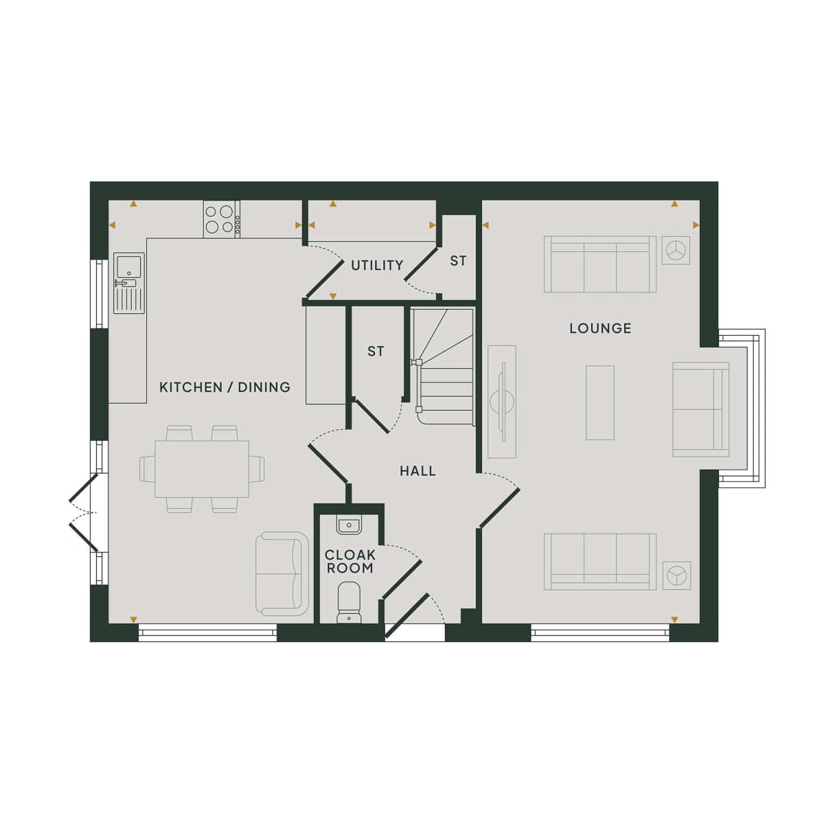 Woolsthorpe ground floor