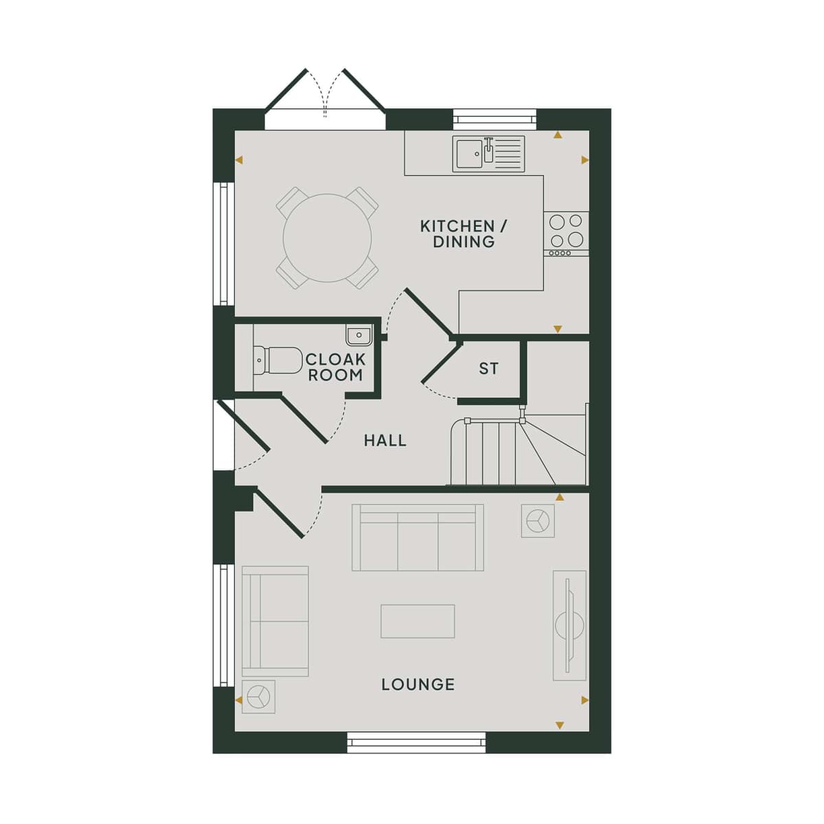 Longshaw ground floor