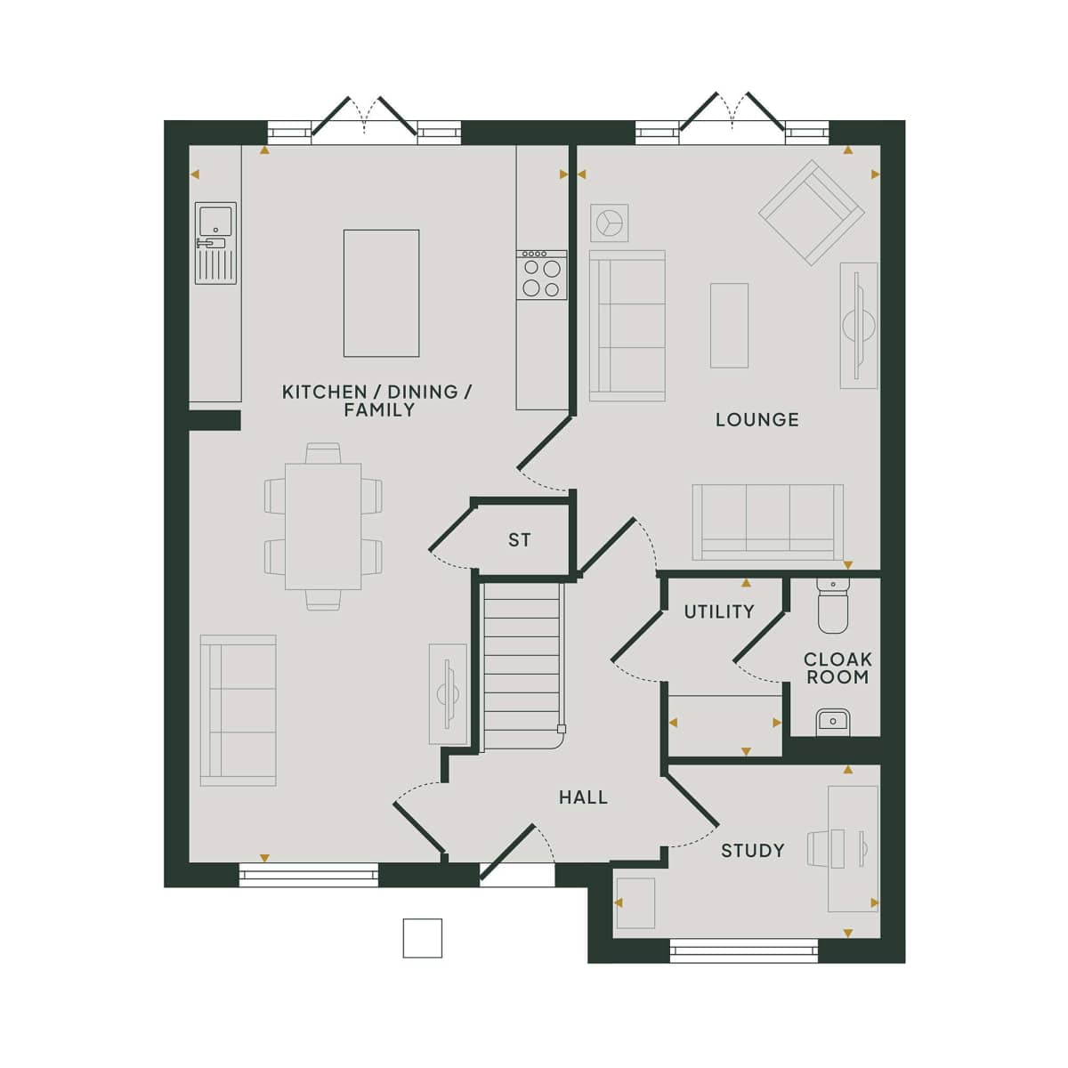 Hatfield ground floor