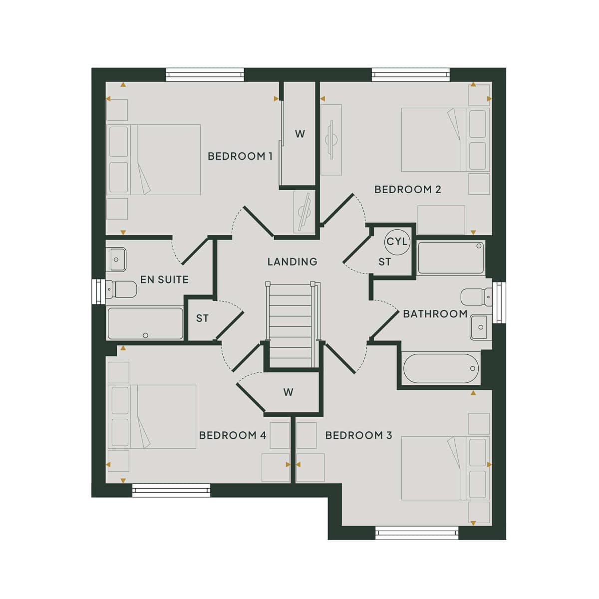 Hatfield first floor