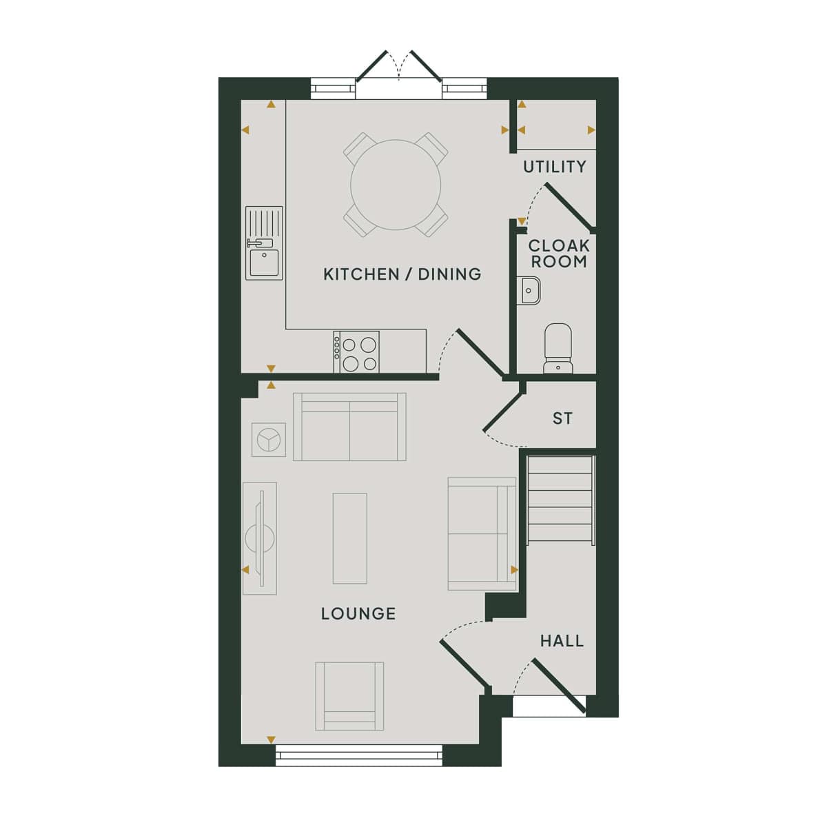 Coleton ground floor