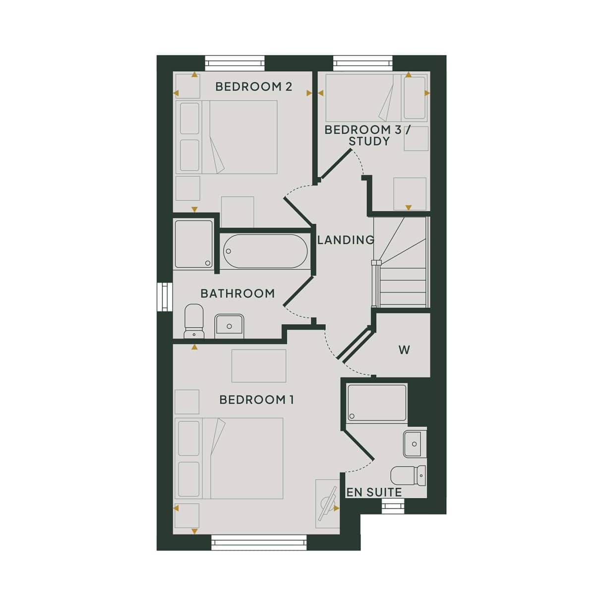Coleton first floor