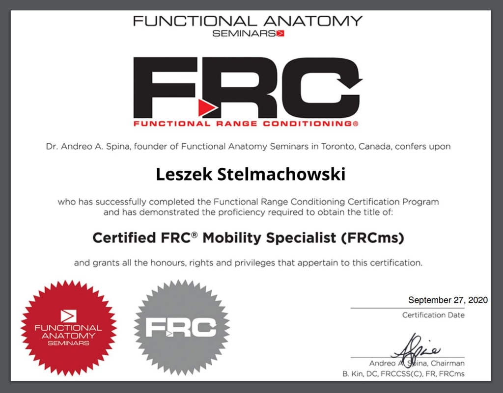 functional range conditining edinburgh