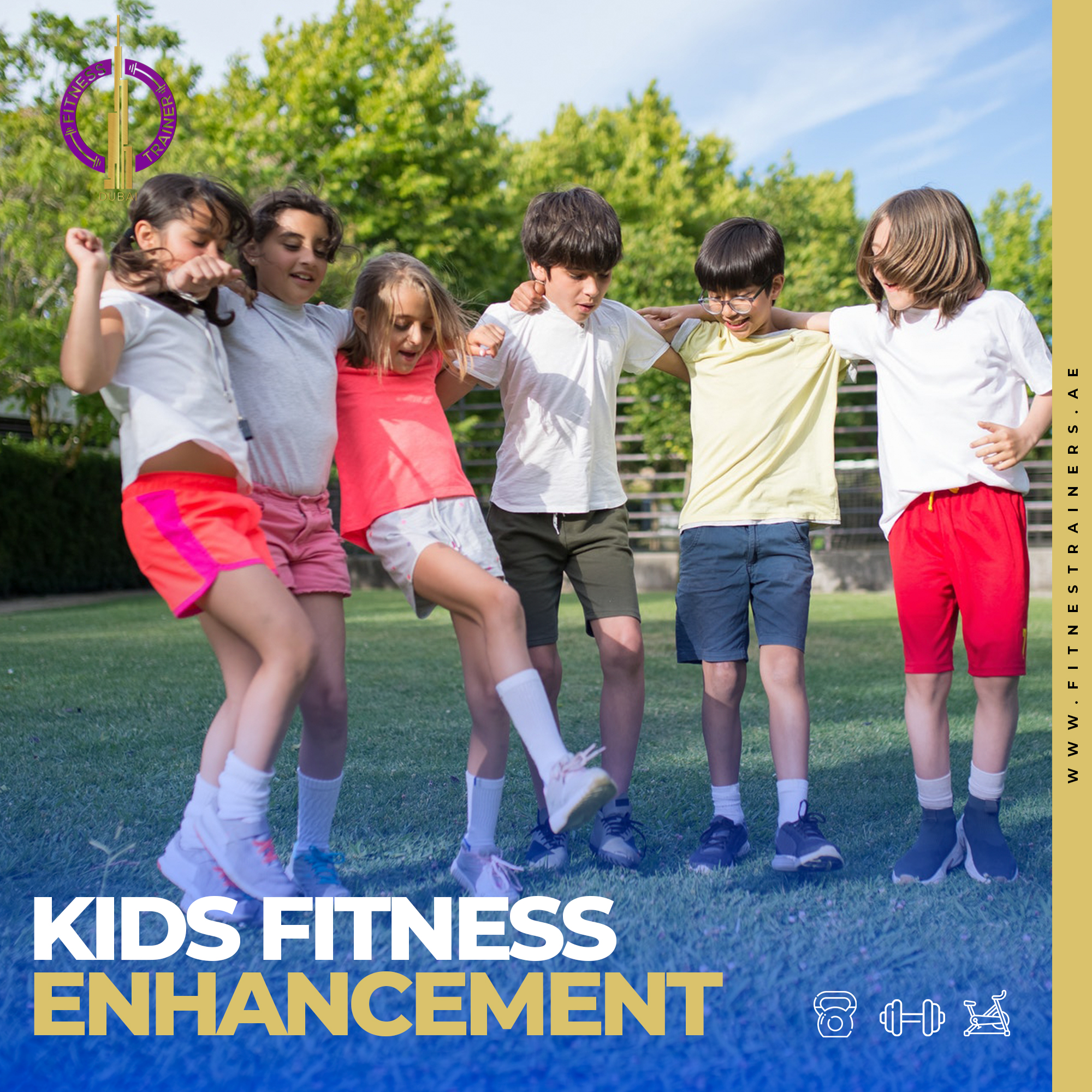 fitness kids children's classes dubai Uae
