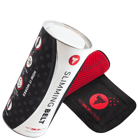 Trec Slimming Belt HotDropAction, Black/red