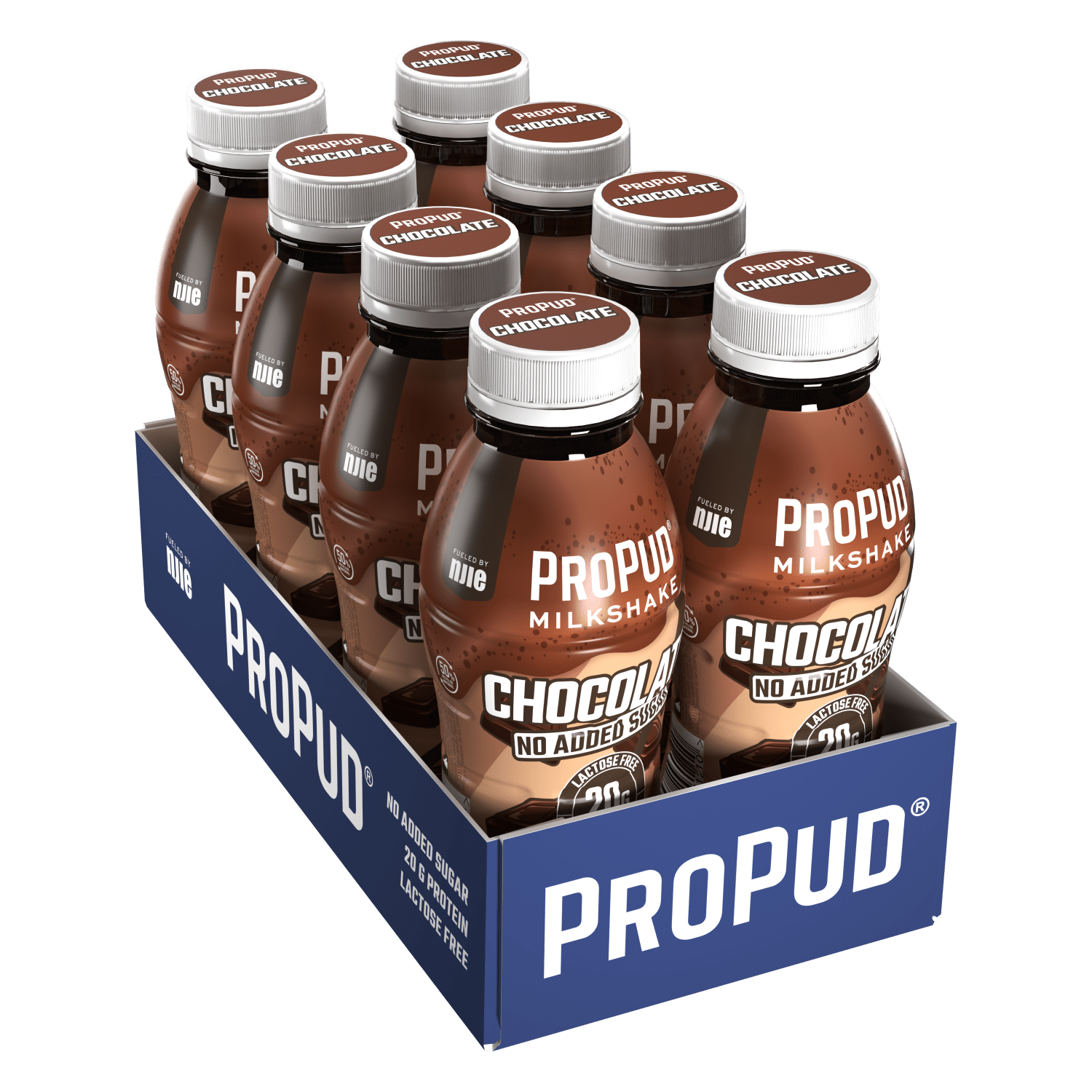 ProPud Protein Milkshake, 330mlx8stk, Chocolate