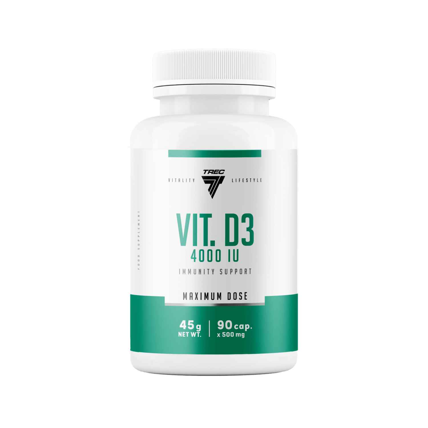 Trec Vit. D3 4000 IU, 90 caps