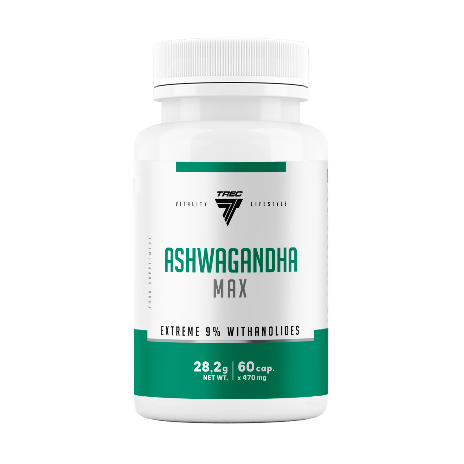 Trec Ashwagandha max, 60 caps