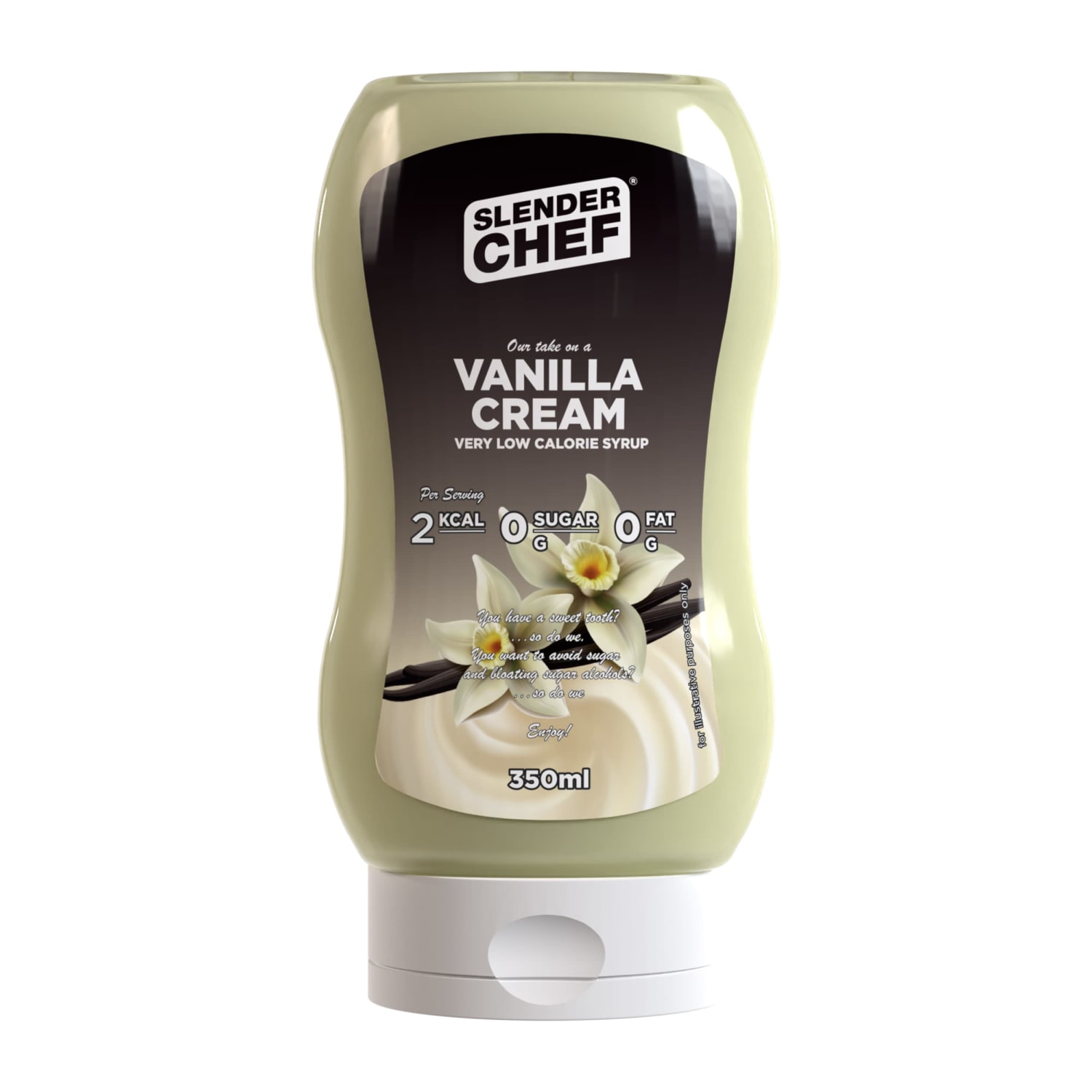 Slender Chef Vanilla Cream (6x350ml) <br>BF: 25-06-2026
