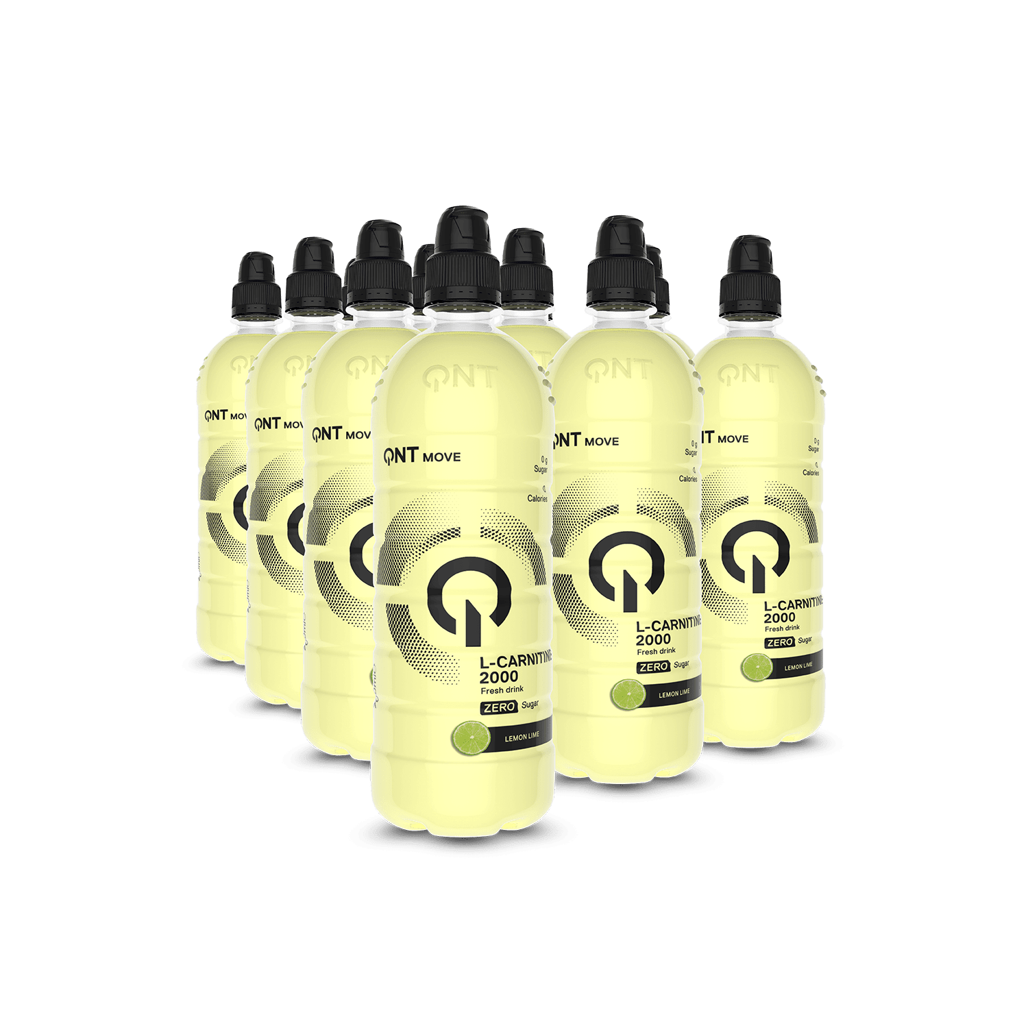 QNT L-Carnitine Drink, 12x700ml, Lemon Lime (pant 3,-)