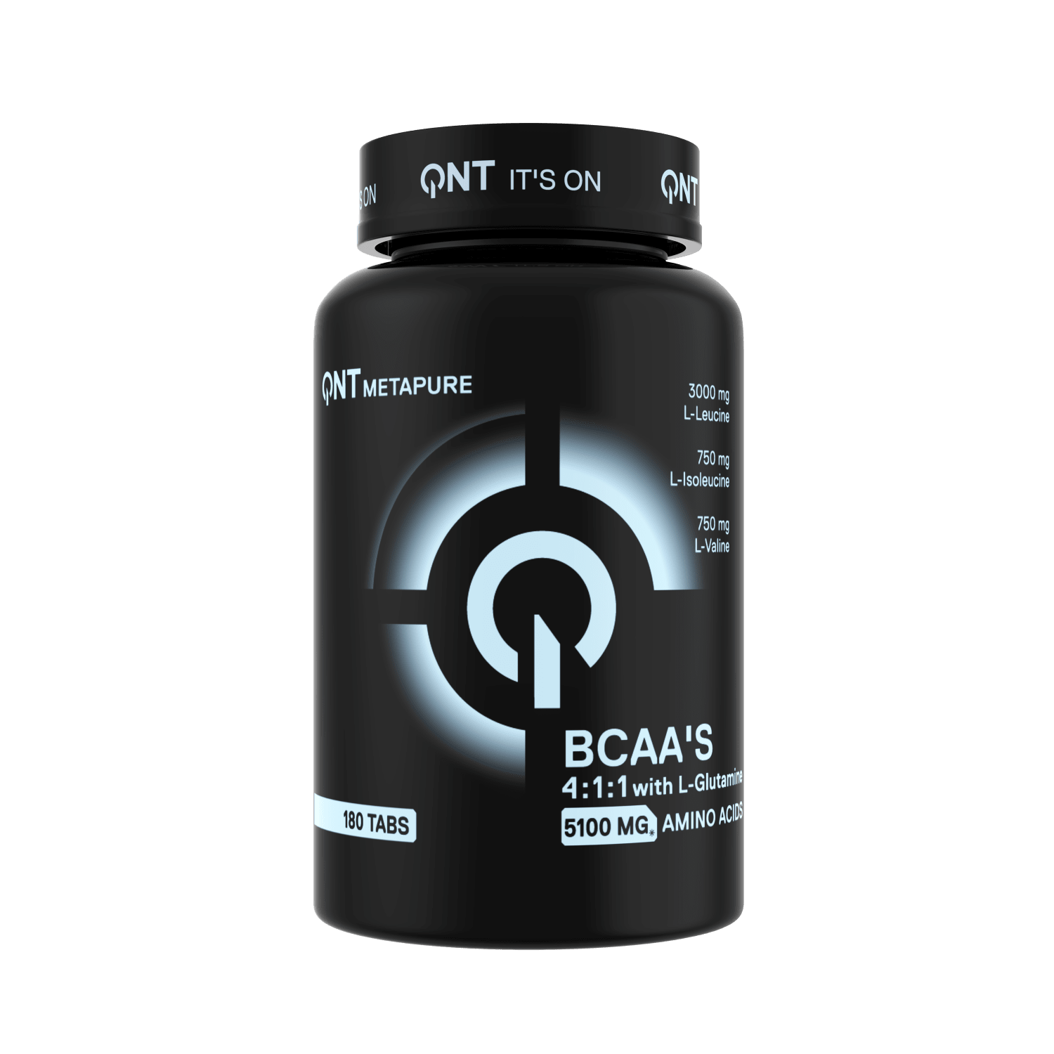 QNT BCAA 4:1:1 + Glutamine, 180 caps