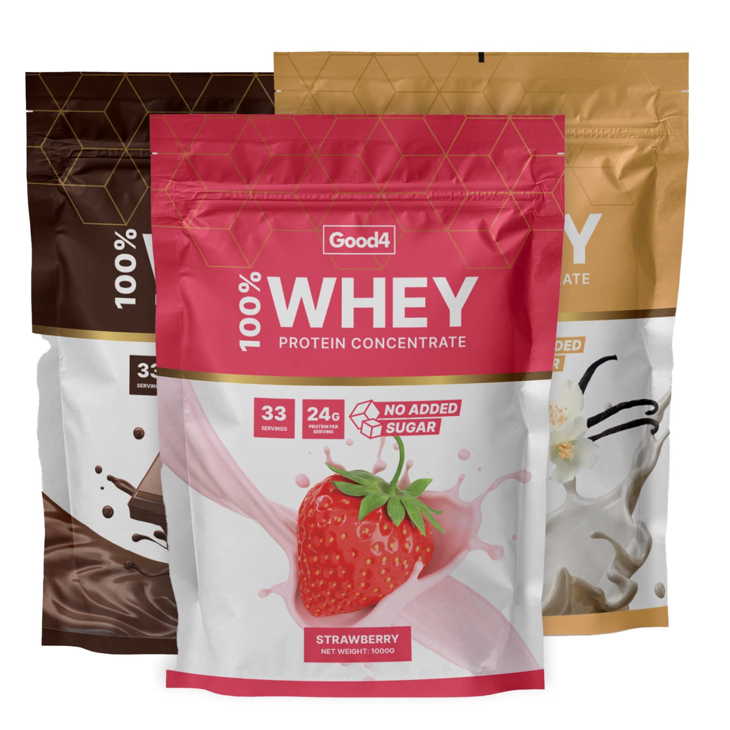 G4U, Whey 1kg ZIP