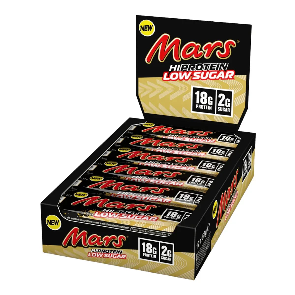 Mars Hi Protein Low Sugar 12x55g