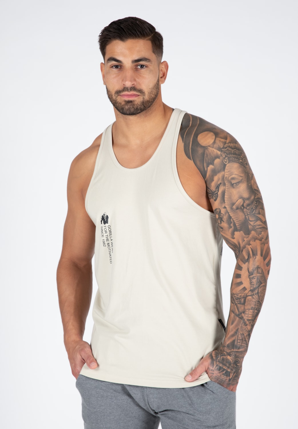 Carrizo Tank Top, Beige