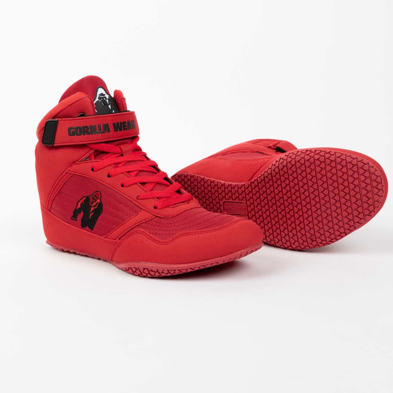 Gorilla Wear High Tops, Red