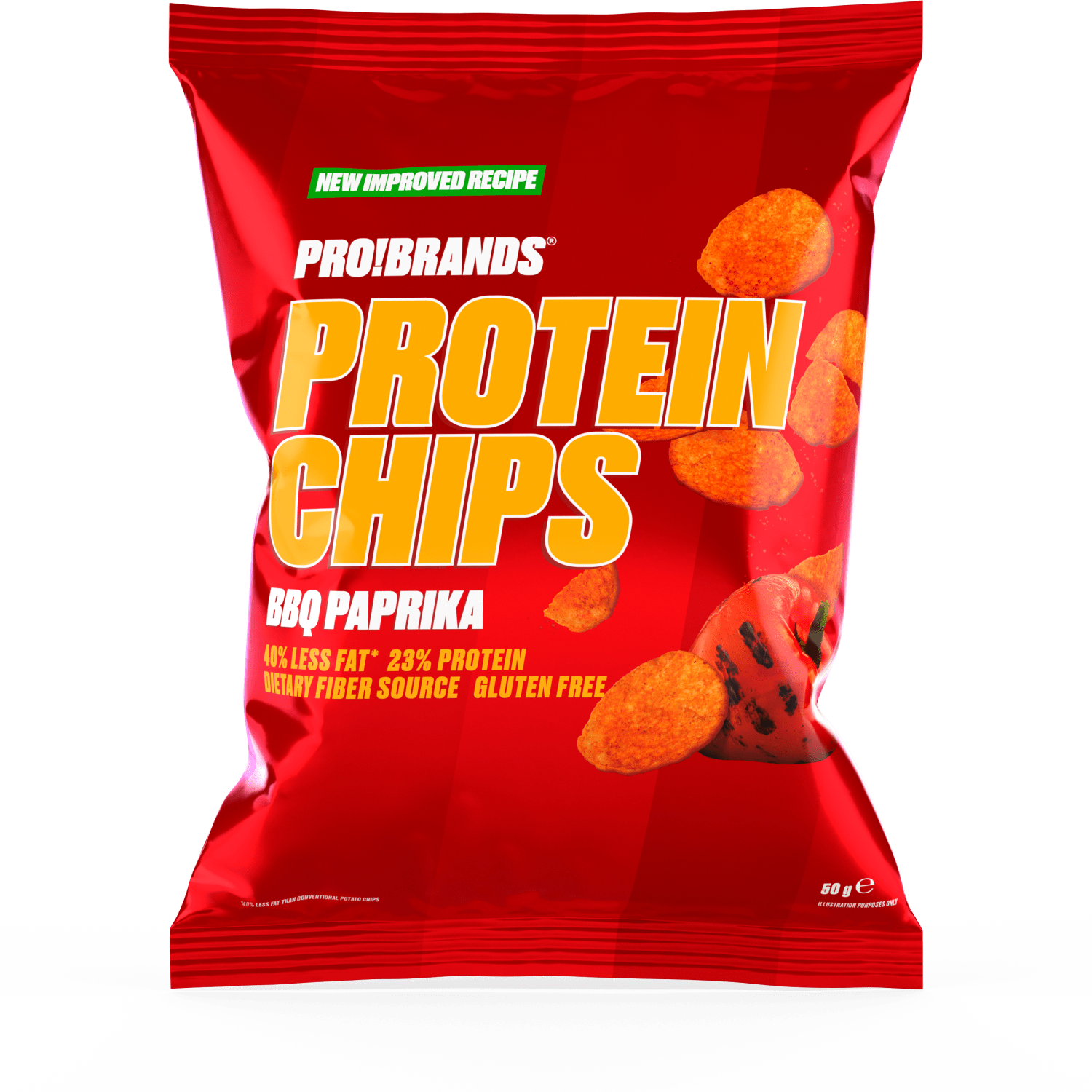 Pro!Brands ProteinPro Chips 12x50g