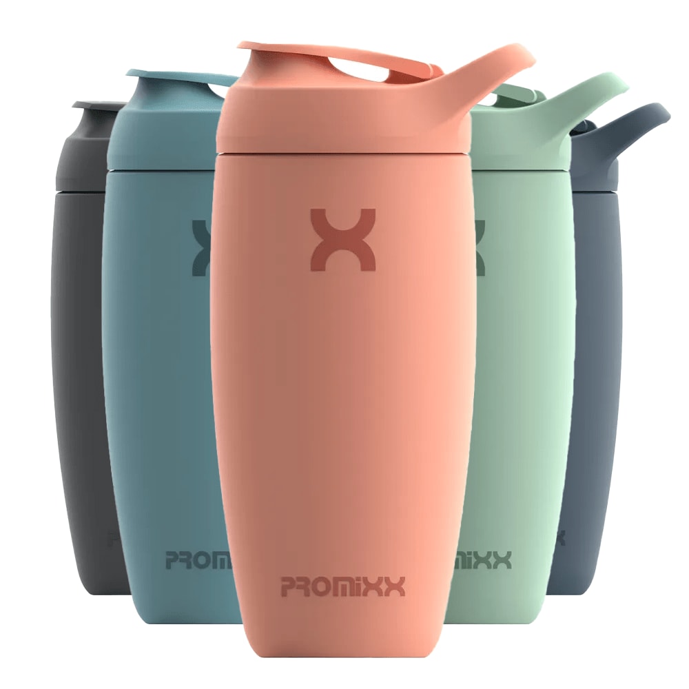 Promixx Pursuit Shaker Bottle Double Wall Insulated Stainless Steel 550ml