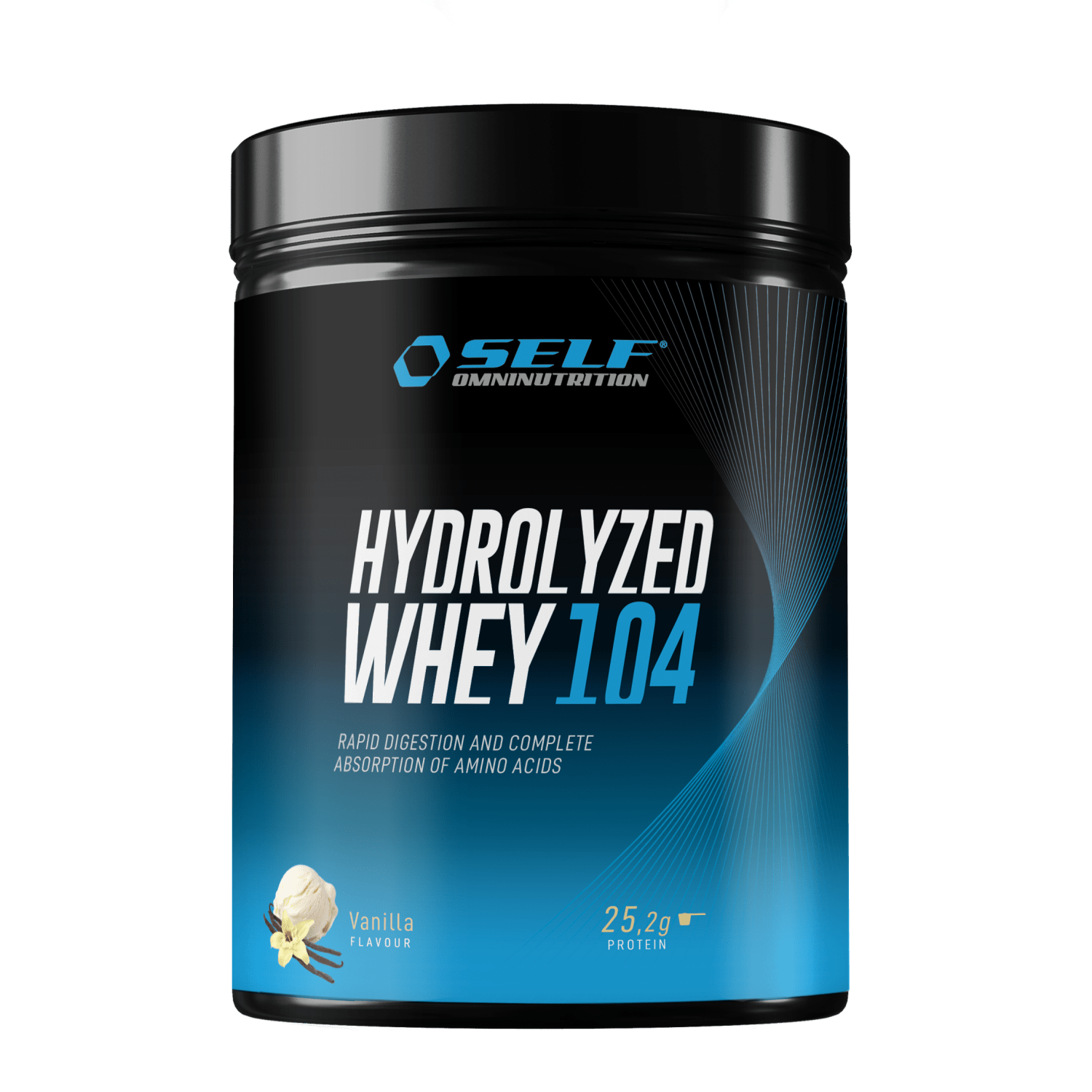 Self Hydrolyzed Whey 104, 600g, Vanilla