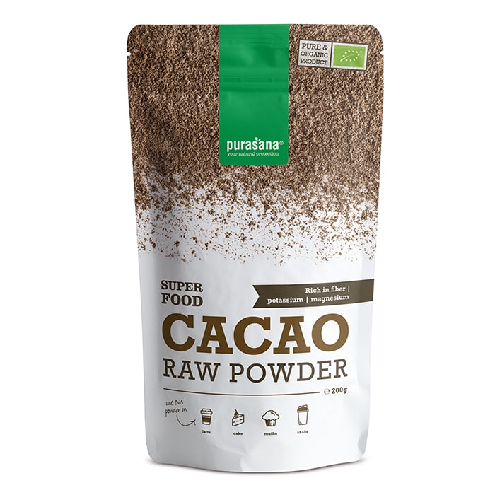 Purasana Cacao powder, 200g, ØKO