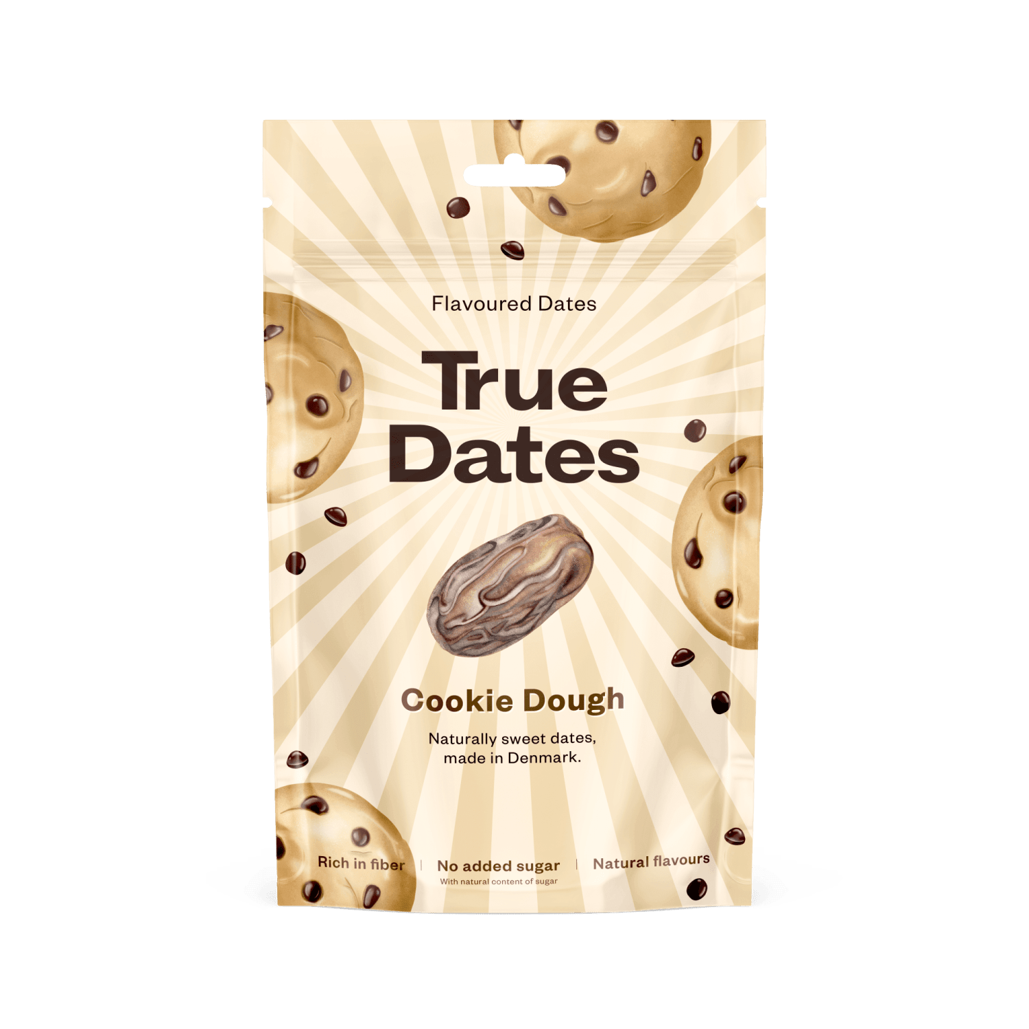 True Dates, 12x100g, Cookie Dough <br>BF: 20-02-2026
