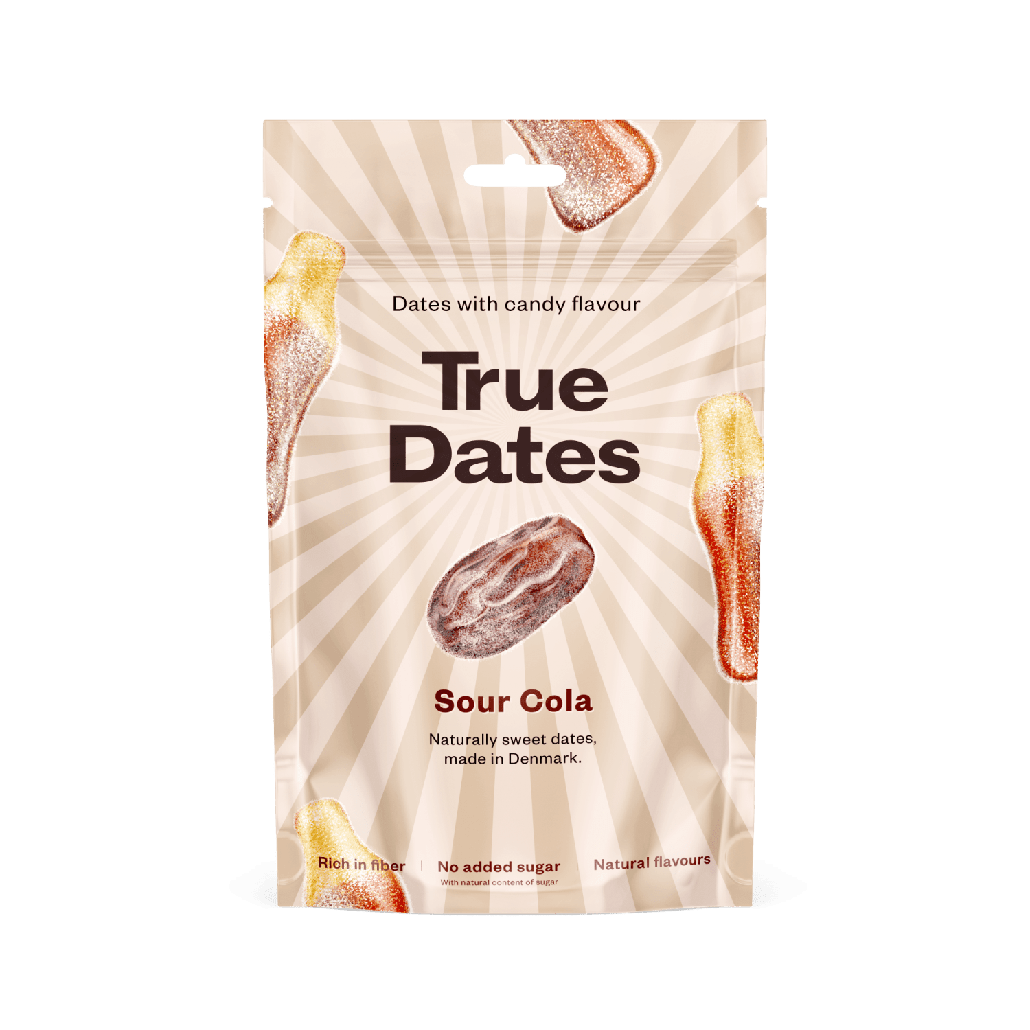 True Dates, 12x100g, Sour Cola <br>BF: 18-03-2026