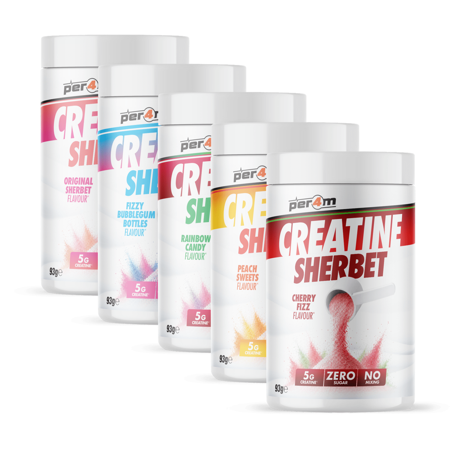 Per4M Creatine Sherbet, 93g