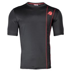 Branson T-shirt, Black/Red, 5XL - GW