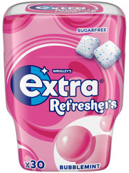 Extra Refreshers Bubblemint, 6 stk (6x30P)