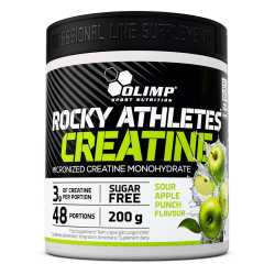 Olimp Rocky Athletes Creatine, 200g, Sour Apple