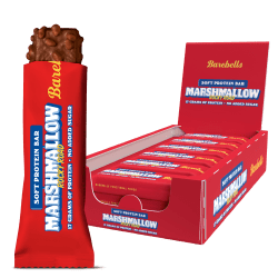 Barebells Protein Bar,12x55g, Marshmallow Rocky Road