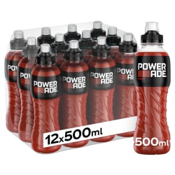 Powerade, 12x500ml, Cherry (Pant 2,-)