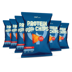 QNT Protein Chips 12x50g, Paprika