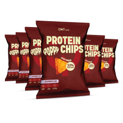 QNT Protein Chips 12x50g, Barbecue