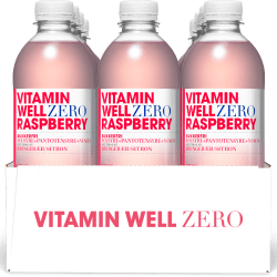 Vitamin Well Zero Rasberry, 12x500ml (Pant 2,-)
