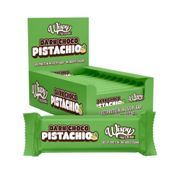 Wispy Protein Bar, 55g x 10stk, Dark Choco Pistachio