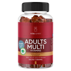 VitaYummy, Adults Multivitamins, 60stk, Salted caramel (Vegan)
