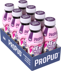 ProPud Protein Milkshake, 330mlx8stk, Berry Cheesecake <br>BF: 12-03-2026