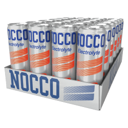 NOCCO Electrolyte, 24x355ml, Blood Orange (Pant 2,-)