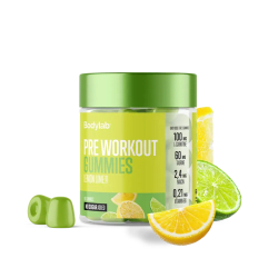 Bodylab Gummmies PWO, 6x60gummies, LemonLime